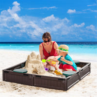 Kids Sandbox with Cover ( Amazon Shipping)（Prohibited by WalMart）