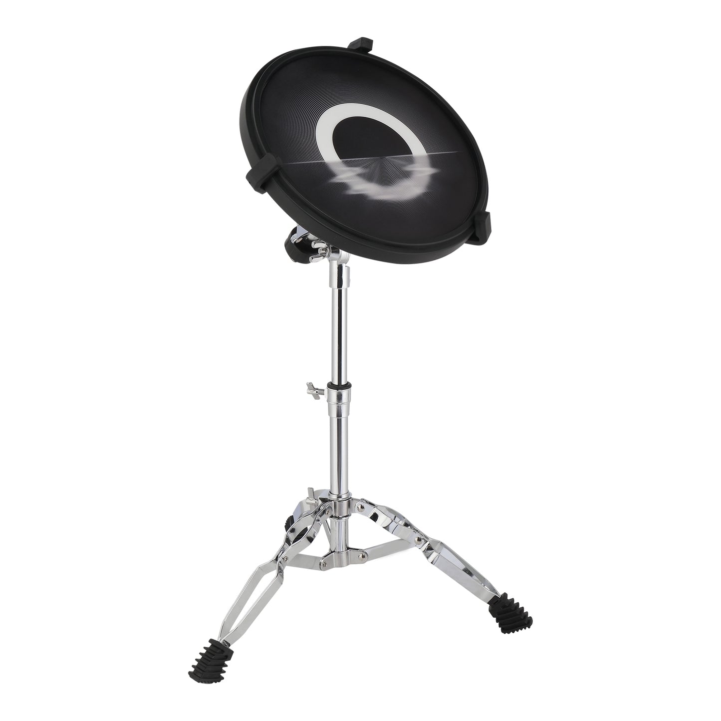 12in Drum Practice Pad Kit with Snare Drum Stand, Backpack, Drumsticks