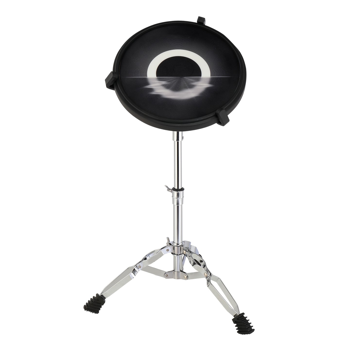 12in Drum Practice Pad Kit with Snare Drum Stand, Backpack, Drumsticks