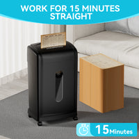 Paper Shredder Supplier For Office Use Paper Destoryer Cross Cut High Working Speed Quite Working