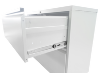 3 Drawer Metal Vertical File Cabinet with Lock Office Home Steel Vertical File Cabinet for A4 Legal/Letter Size3