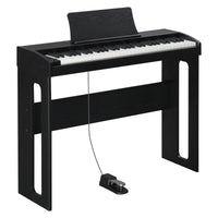 GPP-100 61 Key Piano Semi-Weighted Standard Keyboards Digital Piano with Furniture Stand，MIDI Bluetooth, Headphone，for Piano Lover Black color