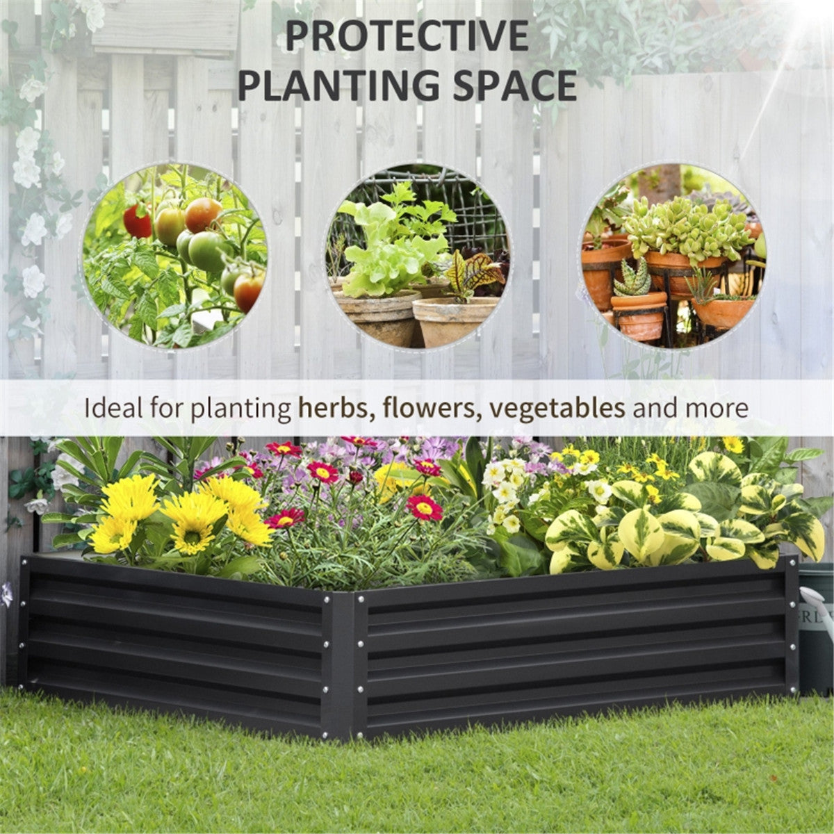 Garden Bed ( Amazon Shipping)（Prohibited by WalMart）