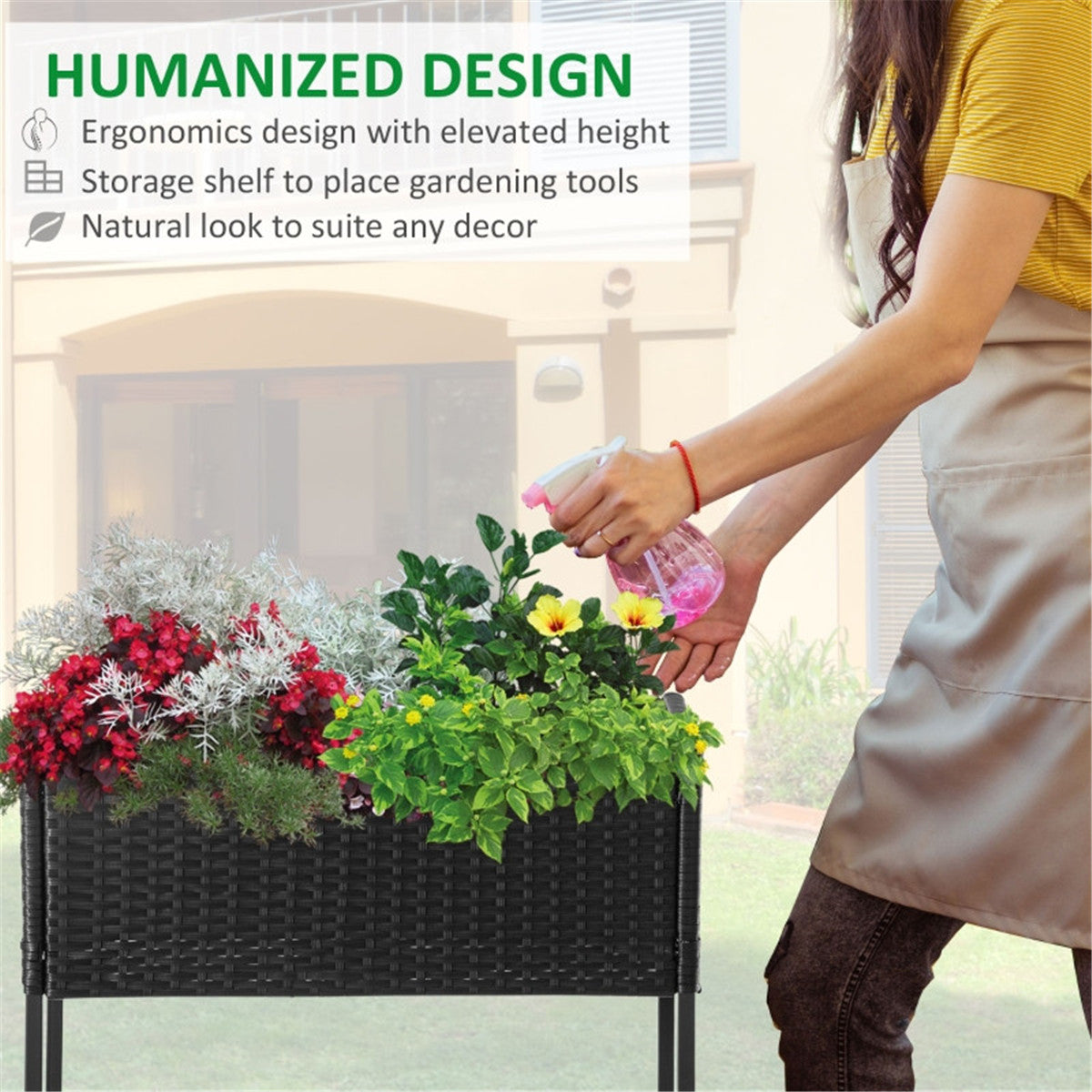 Garden Bed ( Amazon Shipping)（Prohibited by WalMart）