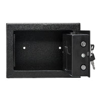 17E Home Use Upgraded Electronic Password Steel Plate Safe Box Black