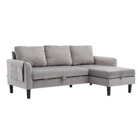 Sectional Sofa Reversible Sectional Sleeper Sectional Sofa with Storage Chaise