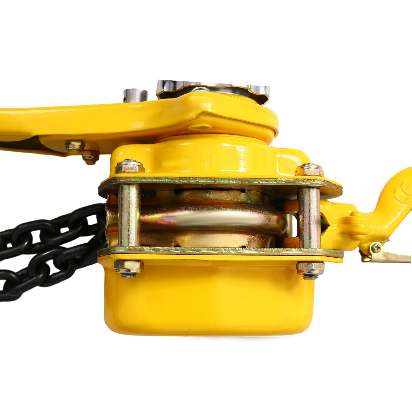 Lever Chain Hoist 1 1/2 Ton 3300LBS Capacity 20 FT Chain Come Along with Heavy Duty Hooks Ratchet Lever Chain Block Hoist Lift Puller