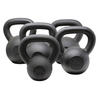 35LBS Solid Cast Iron Kettlebells  Ideal for Strength Training, Building Muscles