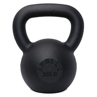 35LBS Solid Cast Iron Kettlebells  Ideal for Strength Training, Building Muscles