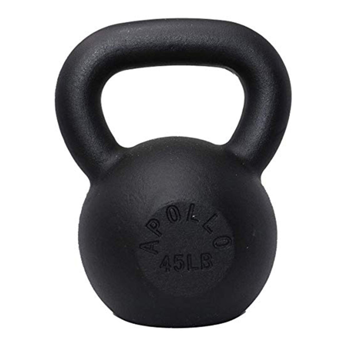 45LBS Solid Cast Iron Kettlebells  Ideal for Strength Training, Building Muscles