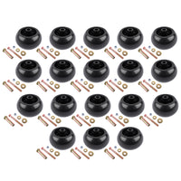 18PK Deck Wheel Roller Kits for Exmark Husqvarna with Hardware 103-3168 103-4051 1-603299 539102643 539102754