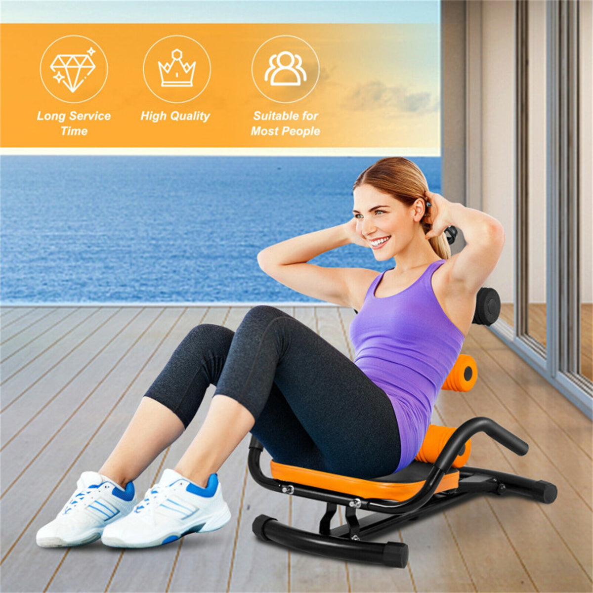 Fitness equipment, abdominal training equipment