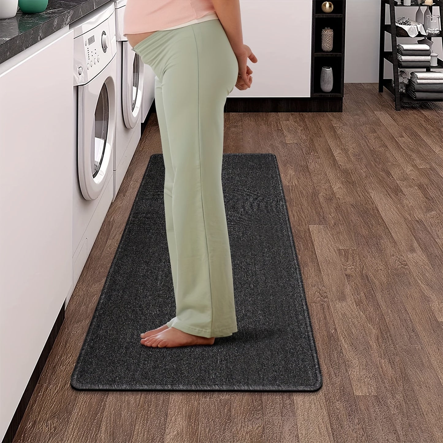 1Pc Laundry Room Mats 25.6X70.8In, Supert Absorbent Runner Rugs, Satin Resistant Washable Non Skid,For Hallway Laundry Room, Indoor Door Mats, Hallways Runners Rug (Not available on weekends)