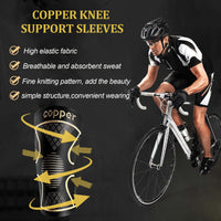 COPPER Knee pads (one pair)-joint protection and support for running, exercise, and knee pain relief-knee pads for men and women