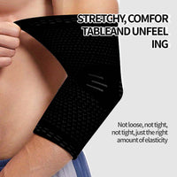 Elbow Brace for Tendonitis, Tennis Elbow Compression Support Sleeve for Golfers Elbow Pain Relief, Arthritis, Bursitis, Workout, Weightlifting