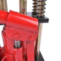 Manual Hydraulic Bottle Jack Hose Crimper - 6 Tons 6 Teeth for Crimping 0.51”-0.79” (13-20 mm) PVC Rubber Hose