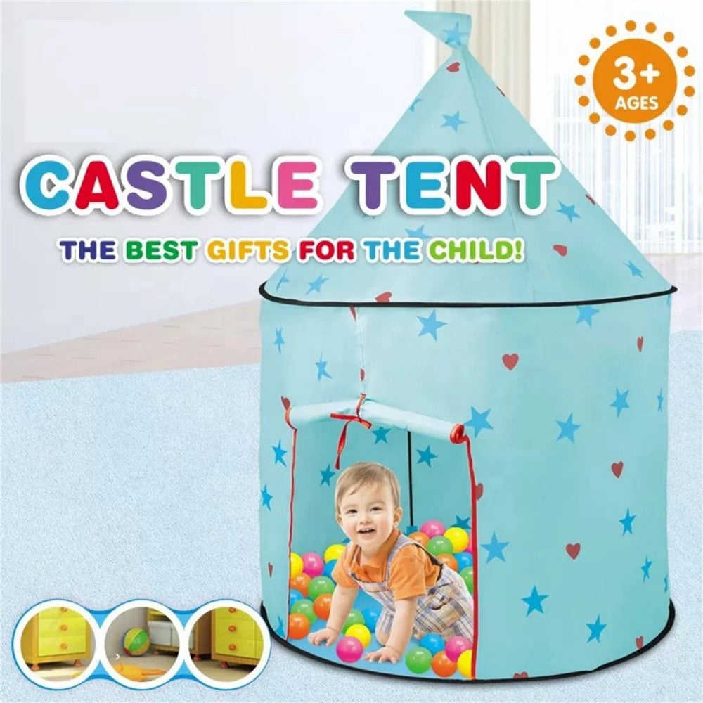 Kids Princess Tent, Children Play Princess Tent, Indoor Fabric Playhouse for Children Ages 3+