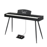 【Don’t sell on Amazon】GDP-203 88 Key Standard Full Weighted Keyboards Digital Piano with Metal Stand, Power Adapter, Triple Pedals, Headphone，for All Experience Levels Black color