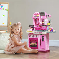 Complete Kitchen Set for Kids，33 Accessories & Storage