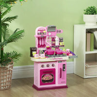 Complete Kitchen Set for Kids，33 Accessories & Storage