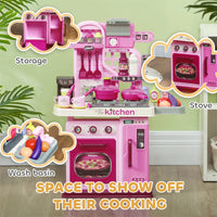 Complete Kitchen Set for Kids，33 Accessories & Storage