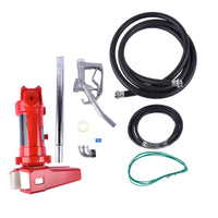 Transfer of Gasoline Diesel Kerosene 12V 15 GPM Fuel Transfer Pump + Nozzle Kit