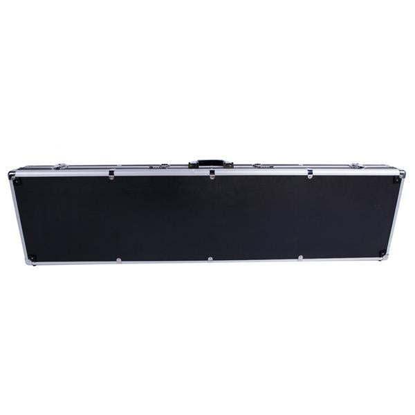 135*35*12cm Aluminum New Framed Locking Gun Pistol HandGun Lock Box Hard Storage Carry Case Black