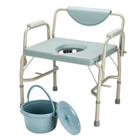 Medical Bariatric Drop-Arm Commode