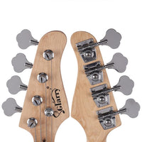 [Do Not Sell on Amazon]Glarry Electric GJazz Bass Guitar Cord Wrench Tool White