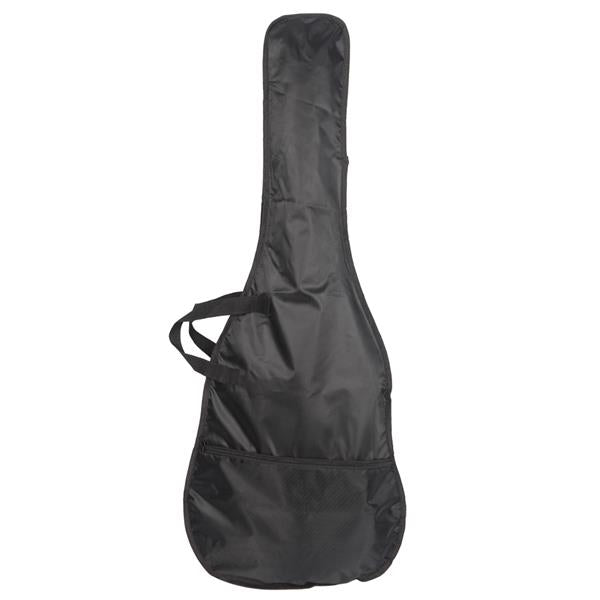 Lightning Style Electric Guitar with Power Cord/Strap/Bag/Plectrums Black & White