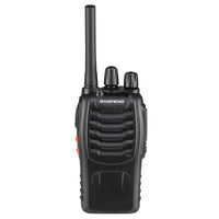 BF-88A 5W FRS Frequency Handheld Walkie Talkie Black (2pcs/Pair)