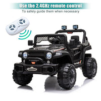 BBH-016 Dual Drive 12V 4.5A.h with 2.4G Remote Control off-road Vehicle Black