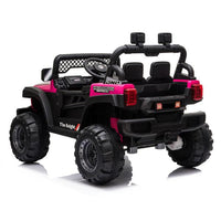 BBH-016 Dual Drive 12V 4.5A.h with 2.4G Remote Control off-road Vehicle Rose Red