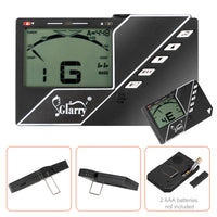 [Do Not Sell on Amazon]Glarry GV403 4/4 Acoustic Violin Kit Matt Natural w/Square Case, 2 Bows, 3 In 1 Digital Metronome Tuner Tone Generator，Extra Strings and Bridge