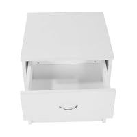 2pcs  Night Stands with Drawer White