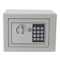 170*230*170mm Digital Keypad Safe Light Gray