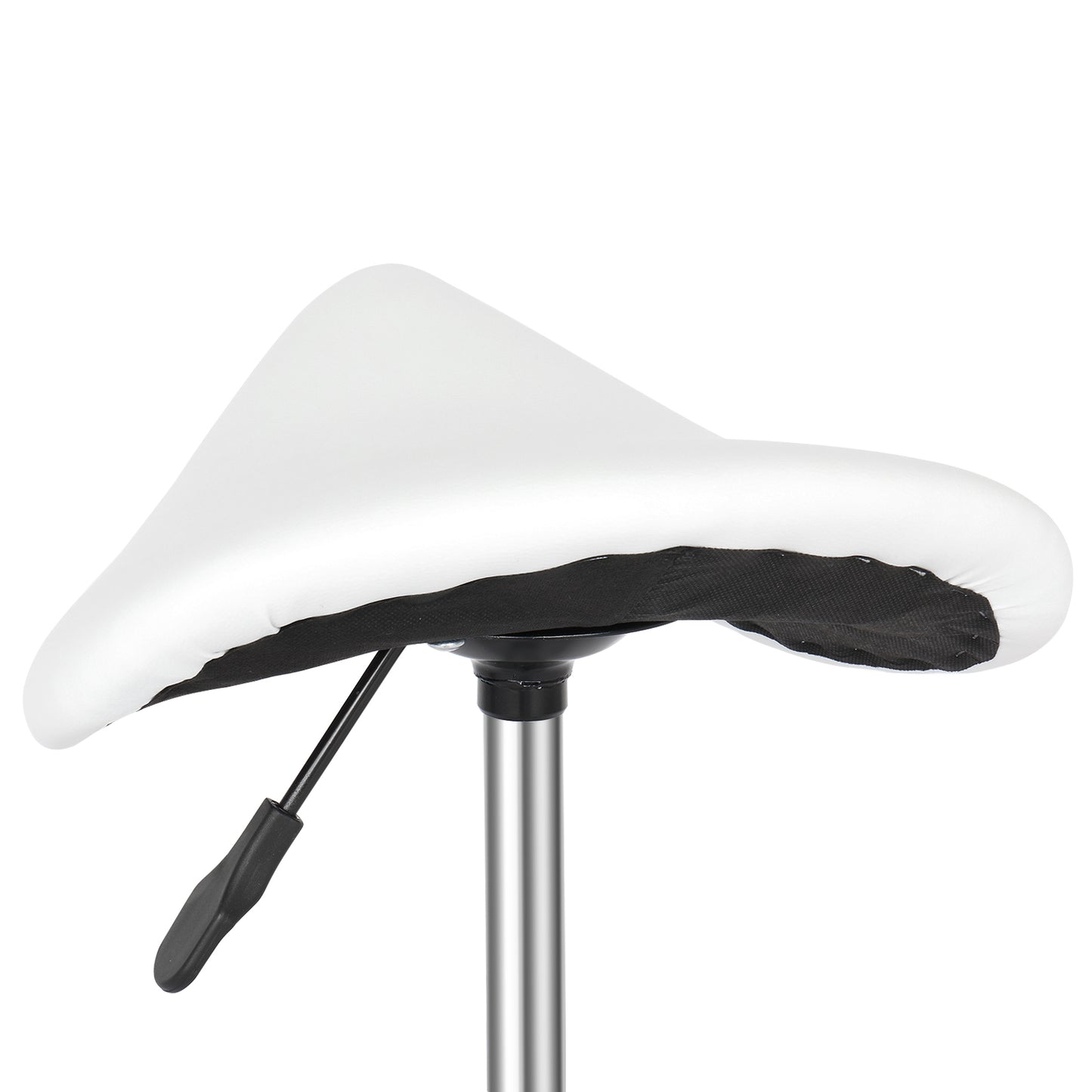 Saddle Stool Ha Ha Feet Rotation Bar Stool White