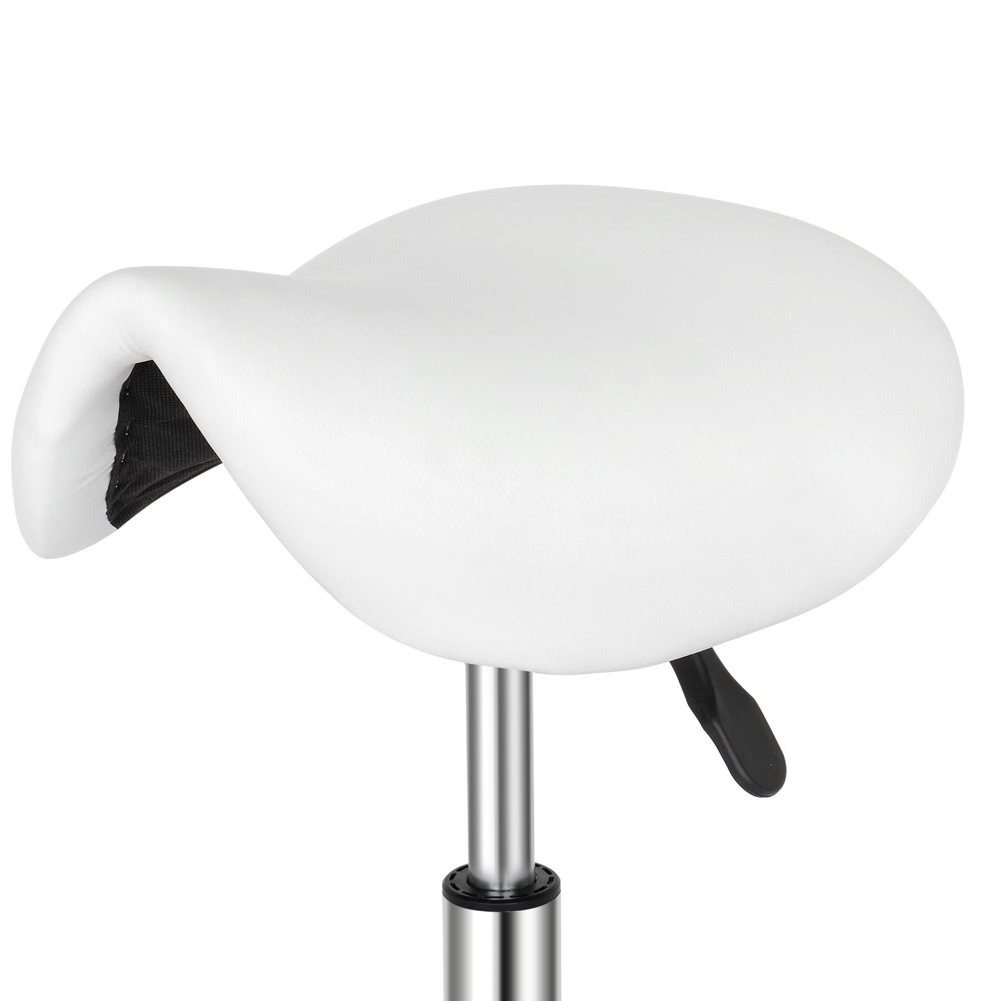 Saddle Stool Ha Ha Feet Rotation Bar Stool White