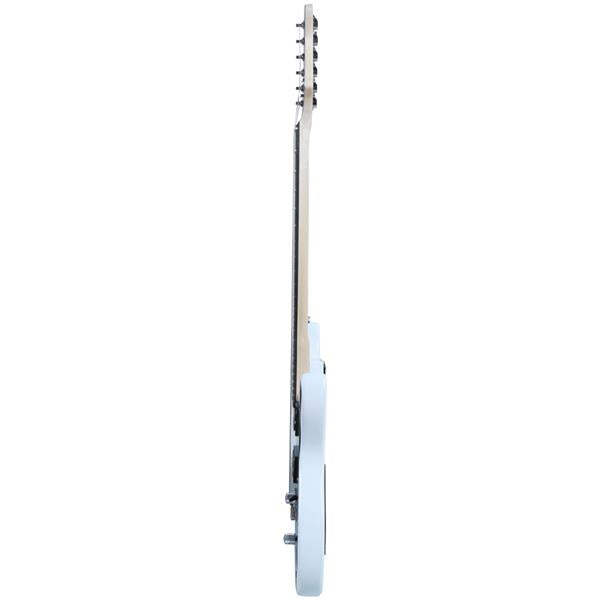 Lightning Style Electric Guitar with Power Cord/Strap/Bag/Plectrums Black & White