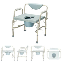 Medical Bariatric Drop-Arm Commode