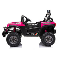 BBH-016 Dual Drive 12V 4.5A.h with 2.4G Remote Control off-road Vehicle Rose Red