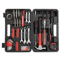 148pcs Iron  Household Tool Set Red