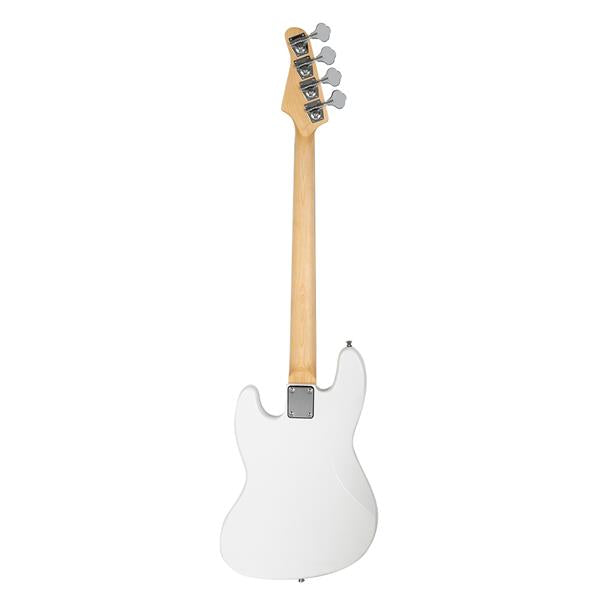 [Do Not Sell on Amazon]Glarry Electric GJazz Bass Guitar Cord Wrench Tool White