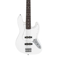 [Do Not Sell on Amazon]Glarry Electric GJazz Bass Guitar Cord Wrench Tool White