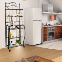 5-Tier Metal Kitchen Rack Metal Kitchen Bakers Decoration for Kitchen