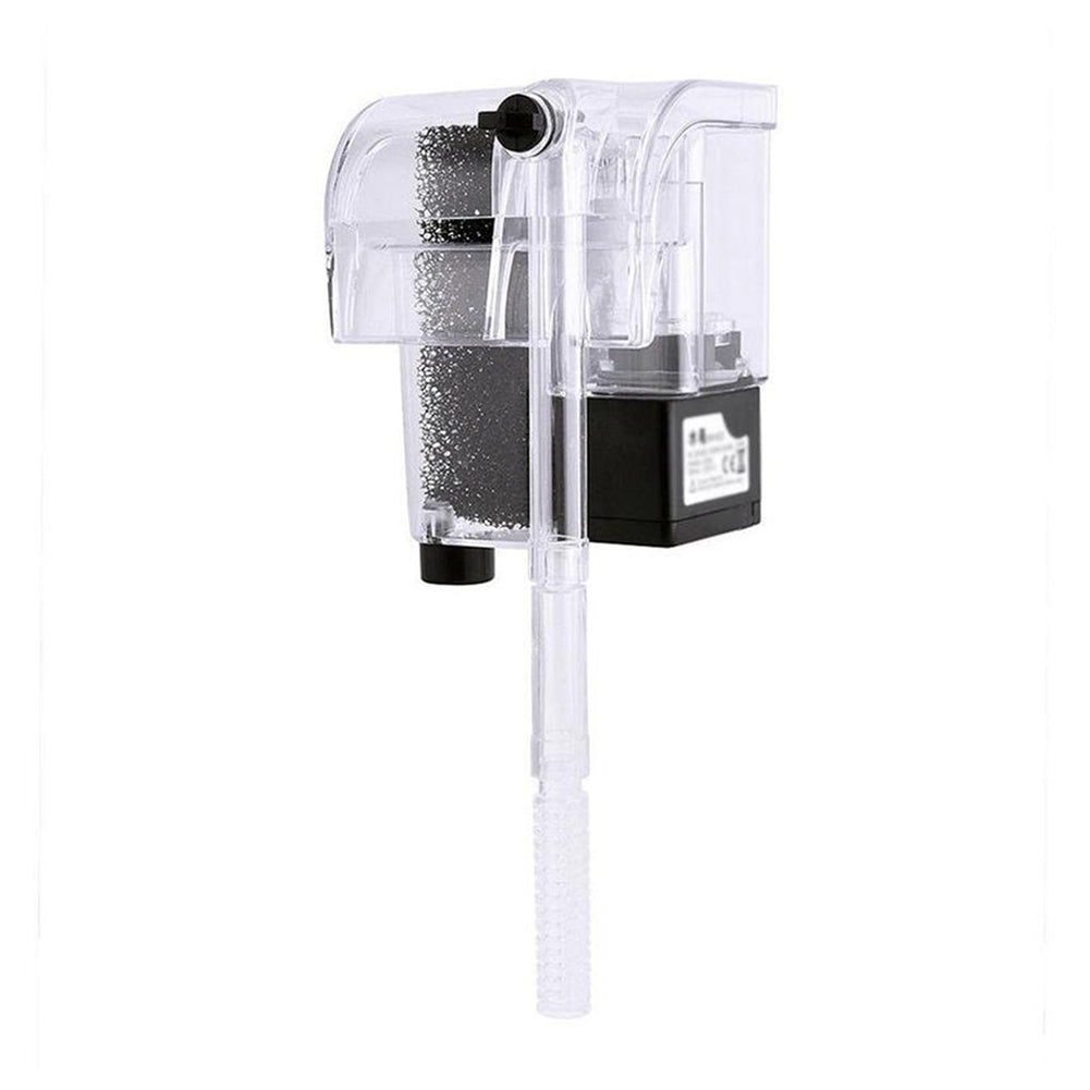 Aquarium Fish Tank Mini Waterfall Hang On External Oxygen Pump Water Filter