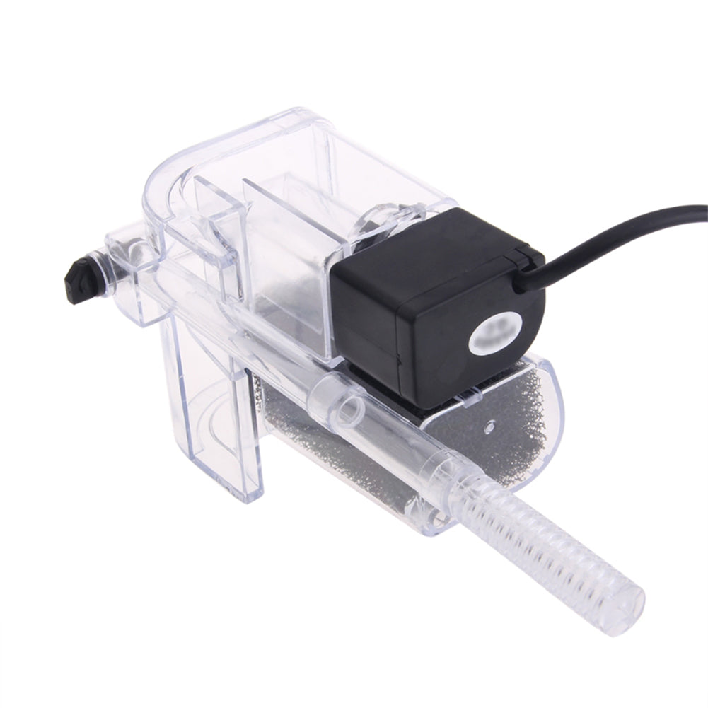 Aquarium Fish Tank Mini Waterfall Hang On External Oxygen Pump Water Filter