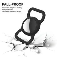 For Apple Airtag GPS Finder Dog Pet Collar Loop Silicone Protective Case