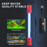 Aquarium Fish Tank Germicidal UV Light Sterilizer Pond Submersible Clean Lamp US