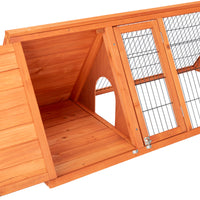 50" Wooden Rabbit Guinea Pig Hutch Wooden Rabbit Guinea Pig House